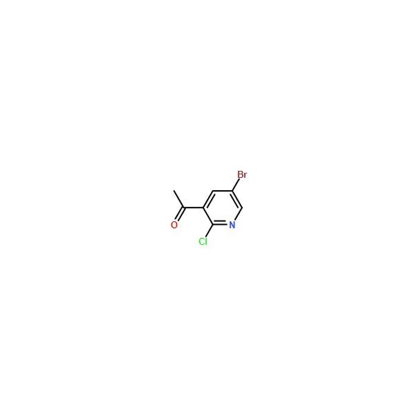 Ak Scientific 1-(5-Bromo-2-chloropyridin-3-yl)ethanone (5g), CAS 886365-47-5 1939AF-5g - main