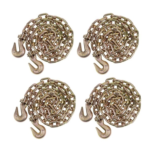 Mytee Products 1/2in x 20ft Grade 70 Binder Chain, 4PK CH1220x4 - main