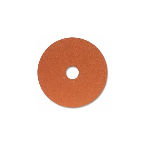Norton Co BlazeX F980 Fiber Disc, 4-1/2 in dia, 7/8 in arbor, 36 Grit, Ceramic Alumina, 25PK 547-78072743400 - main