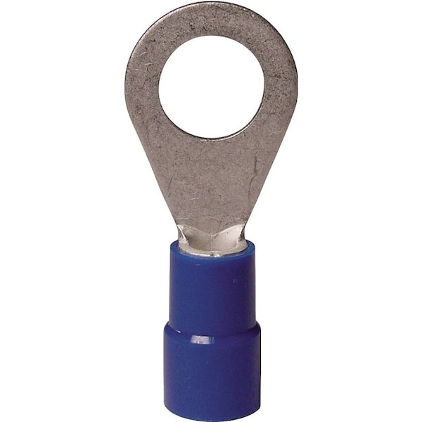 Gardner Bender Ring Terminal, 14 AWG, Vinyl Insulated, Blue 10-104 - main