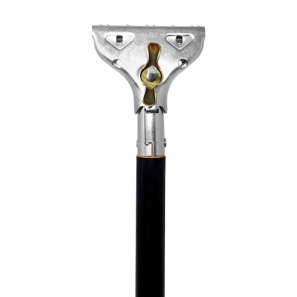 Powerclean Metal Claw Mop Handle, 60 inch, Black MHC - main