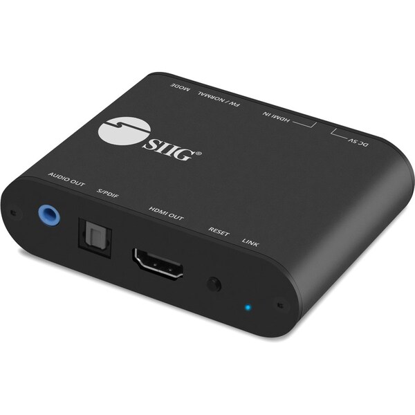 Siig HDMI AUDIO EXTRACTOR SPLITS INCOMING HDMI AUDIO SIGNAL TO STEREO AUDIO AND TOSLI CE-H24F11-S1 - main