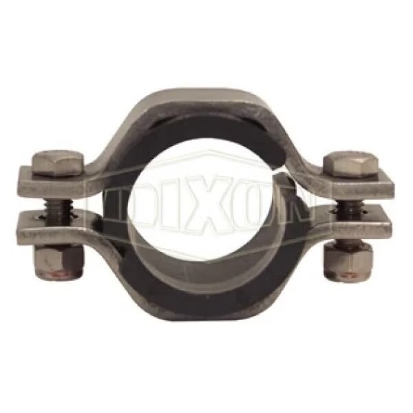 Dixon Hex Hanger with High Temperature Polysulfone Sleeve, 1 in Tube, 304 Stainless Steel B24HS-G100 - main