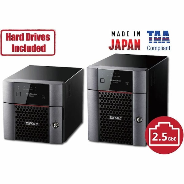 Buffalo TERASTATION 3420DN 8TB4-BAY NAS TS3420DN0802 - main