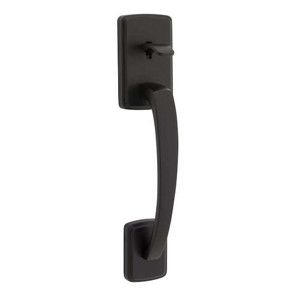 Kwikset Residential Handlesets Passage Reversible Matte Black 815BFHXSOK-514 - main