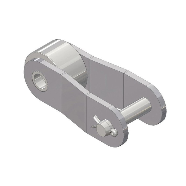 Senqcia Hi-Max Conveyor Series Double Pitch Cottd Off Link, C2052 chain, 1.25P, 1.02 OAW, .2 Pin C2052HMOL - main