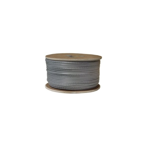 Cable Wholesale Bulk Phone Cord, Silver Satin, 26/4 (26 AWG 4 Conductor), Spool, 1000 foot 8604-1000F - main