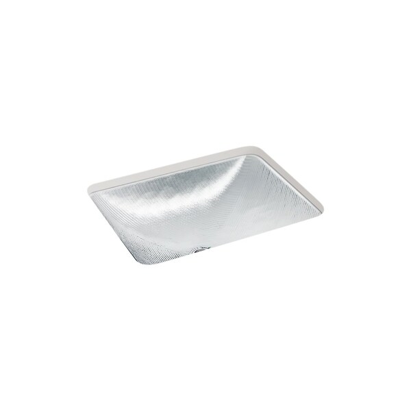 Kohler Yepsen 20" rectangular undermount bathroom sink, no overflow 28823-B11 - main