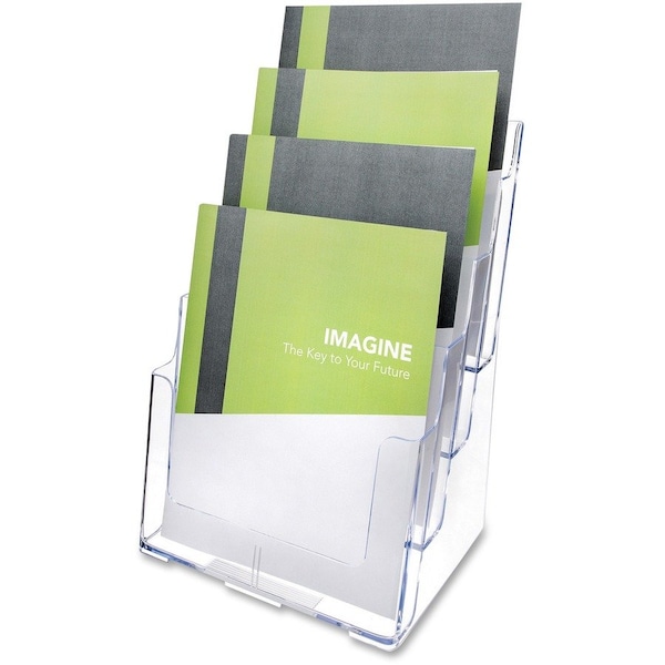 Deflecto MultiCompartment DocuHolder, No Color DEF77441 - main