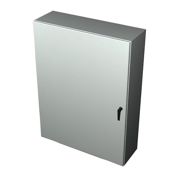 Rittal Wallmount Enclosure Wm423608Nc Carbon Steel W/ Pan 42 X 36 X 8 Hxwxd 8017559 - main