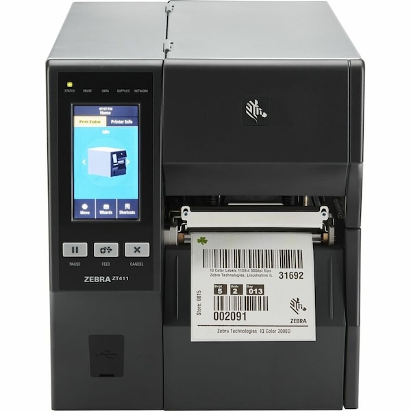 Zebra IndustrialPrinter, SingleColor ZT41142-T01A000Z - main
