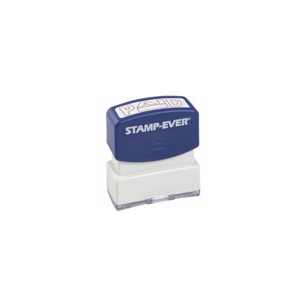 Trodat Pre-inked PAID Message Stamp - Message Stamp - PAID - 0.56in Impression Width x 1.69in Impression 5959 - main