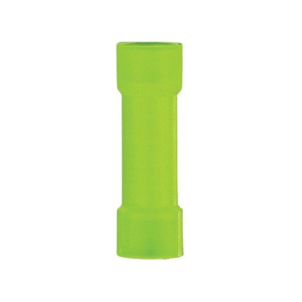 Metra Electronics Butt Splice Wire Connector, Yellow, Nylon Insulation, 100 PK YNBC - main
