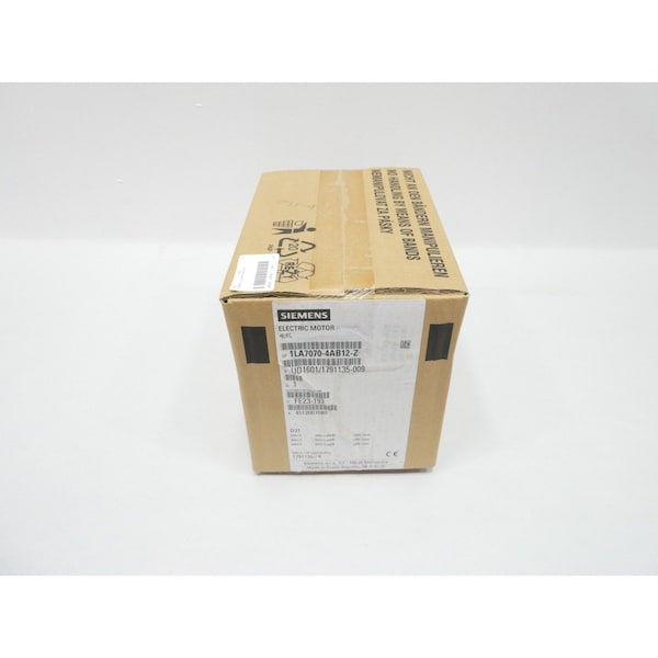 Siemens AC MOTOR 0.29KW 3PH 1650RPM 460V-AC 1LA7070-4AB12-Z - main