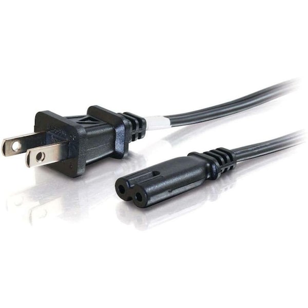 C2G 6FT NON-POLARIZED POWER CORD TAA 27398 - main