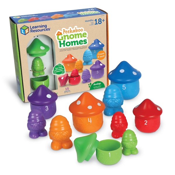 Learning Resources Peekaboo Gnome Homes LER3608 - main