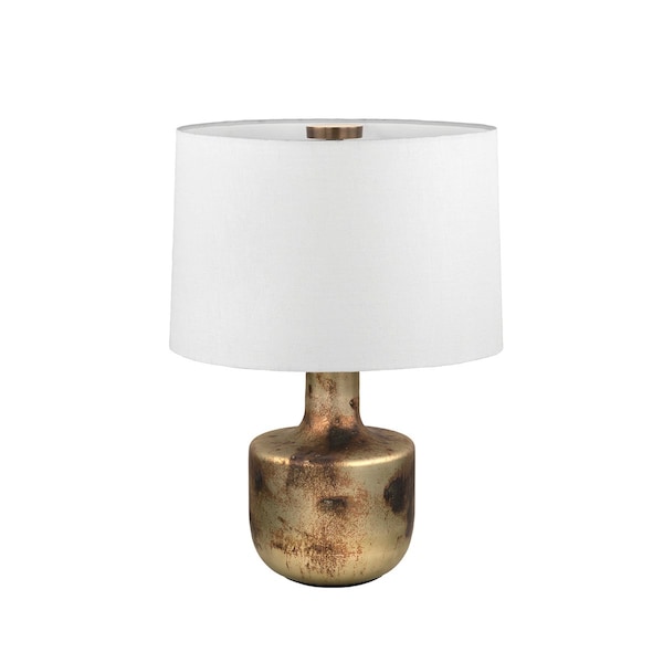 Troy Lighting Terron 1 Light Table Lamp, Patina Brass, 17 In x 22 In PTL5128-PBR - main