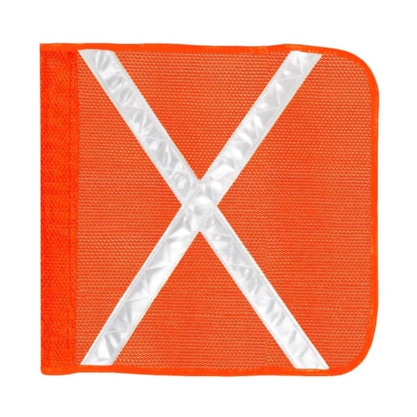 Driver Industries FLAG16OXY Heavy Duty Orange Mesh Safety Flag, Yellow DRV_FLAG16OXY - main