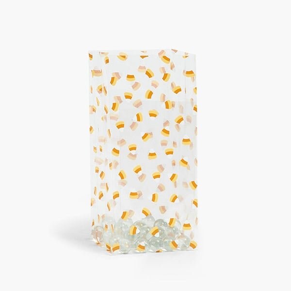 Nashville Wraps Candy Corn Cello Bags, 4x2.5x9.5 in, 100PK C2BCCN - main