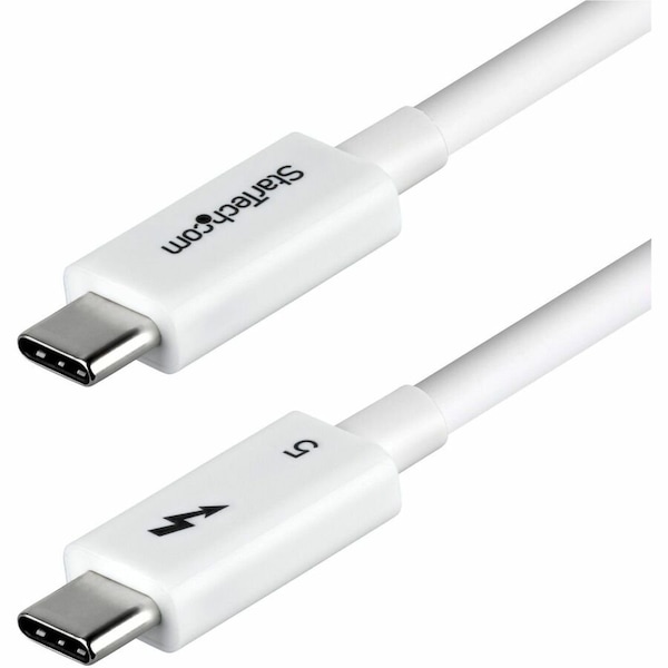 Startech.Com 1.5FT (50CM) THUNDERBOLT 5 CABLE, 80GBPS/UP TO 120GBPS, 240W PD, 8K 60HZ VIDEO, TBLT5MM50CM240WWH - main