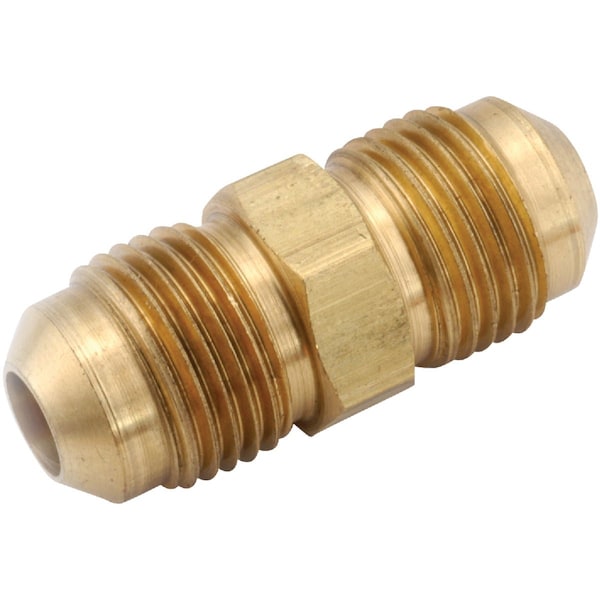 Anderson Metals 1/4'' Brass Flare Union 754042-04 - main
