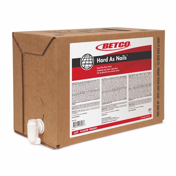 Betco Hard as Nails Floor Finish, 5 gal Bag-in-Box 659B500 - main