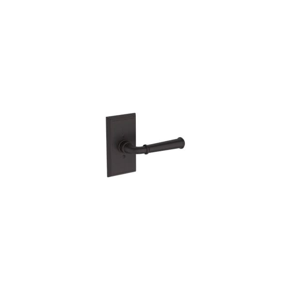 Baldwin Residential Door Levers Half Dummy Right Hand Venetian Bronze HDDUNHFR112 - main
