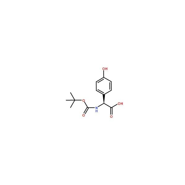 Ak Scientific N-Boc-4-hydroxyphenyl-L-glycine (5g), CAS 69651-48-5 1080AL-5g - main