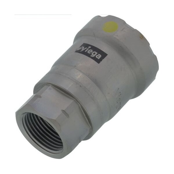 Viega MegaPressG adapter P 1 FPT 0.75 carbon steel zinc-nickel coating 25586 - main