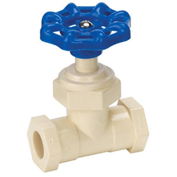 Gourmetgalley VSVCPVE4B 0.75 in. CPVC Solvent Weld Stop Valve GO575397 - main