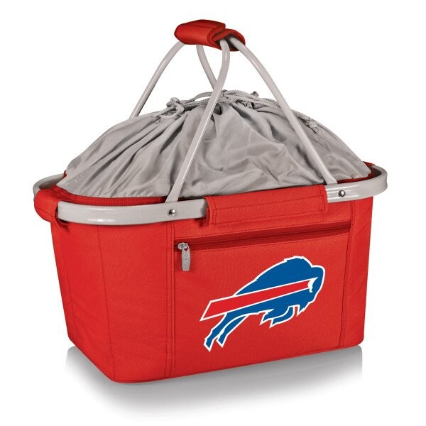 Picnic Time Family Of Brands NFL Buffalo Bills - Metro Basket Collapsible Cooler Tote 645-00-100-044-2 - main