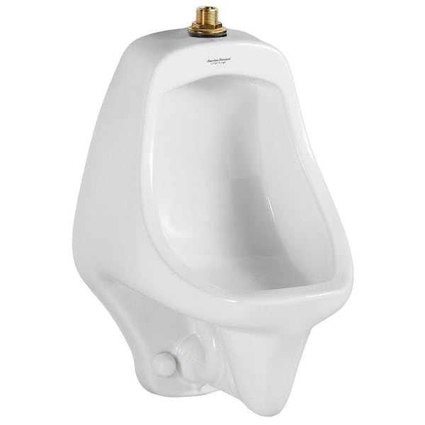 American Standard Allbrook 6550.001.020 Urinal, 0.5 to 1 gpf, 3/4 in Inlet Spud, Vitreous China, White 6550001.02 - main