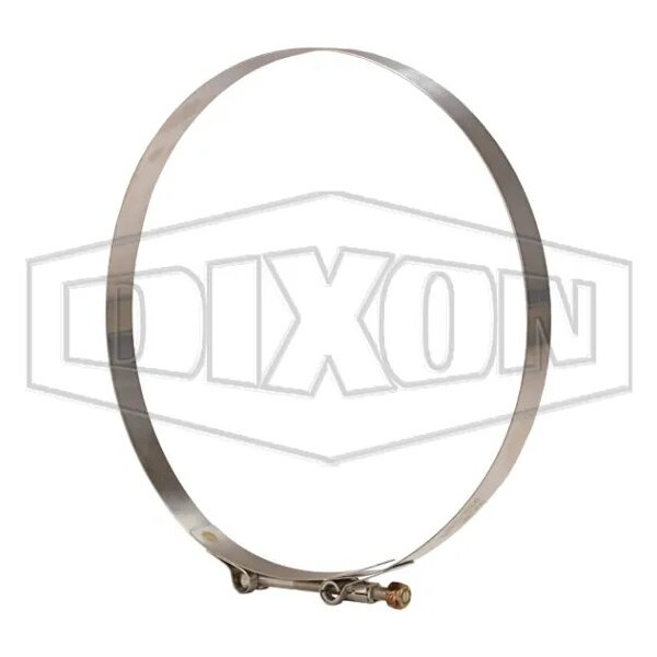 Dixon T-Bolt Clamp, 9.25 to 9.56 in Nominal, 0.025 in Thick, 300 Stainless Steel STBC950 - main