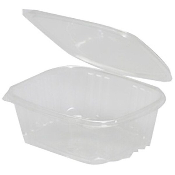 Genpak Plastic Hinged-Lid Deli Containers AD32 - main