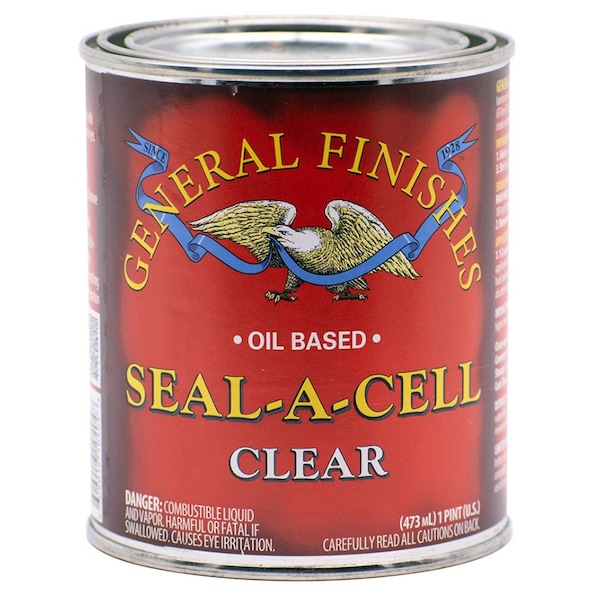 Seal-A-Cell Qt General Finishes Clear Seal-A-Cell Oil-Based Wipe-on Sealer SSQT - main