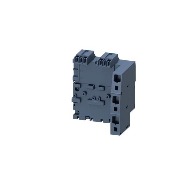 Siemens 3-phase busbar with infeed right for 2 circuit breakers Size S00 and S0 3RV2917-1E - main