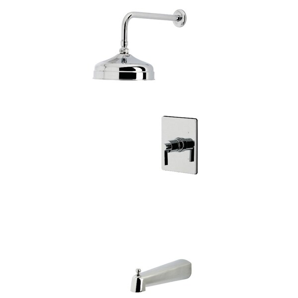 Kingston Brass Single-Handle Pressure Balanced Tub and Shower Faucet, Polished Chrome KB6341NDL - main