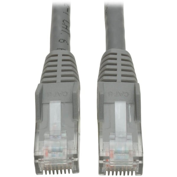 Tripp Lite Cat6 Cable, Snagless, Molded, M/M, Gray, 75ft N201-075-GY - main