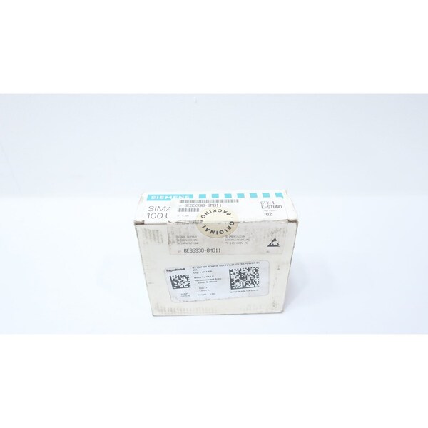 Siemens POWER SUPPLY MODULE 6ES5 930-8MD11 - main