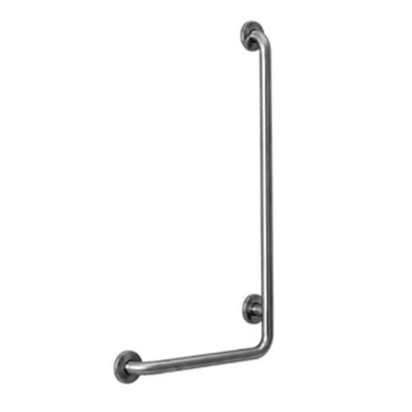 Back2Basics L - Shaped Stainless Steel Grab Bar, 32 x 16 in. - Left BA2640169 - main