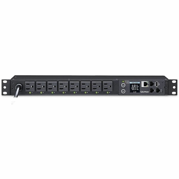 Cyberpower Single Phase 100 - 120 VAC 15A Switched PDU41001 - main