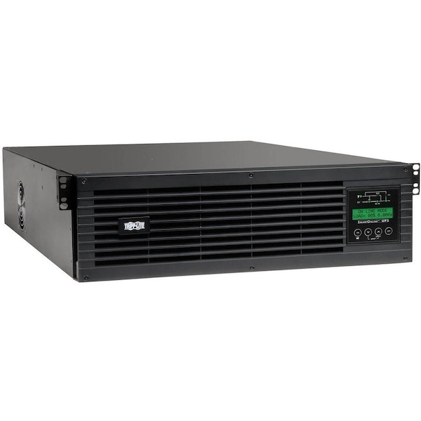 Tripp Lite Smart UPS, 3kVA, Online/Double Conversion, Out: 100/110/115/120/127V In: 100/110/115/120/127V AC SU3000RTXLCD3N - main