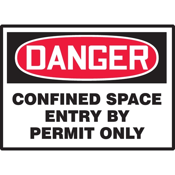 Accuform Danger Safety Label LCSP244VSP - main