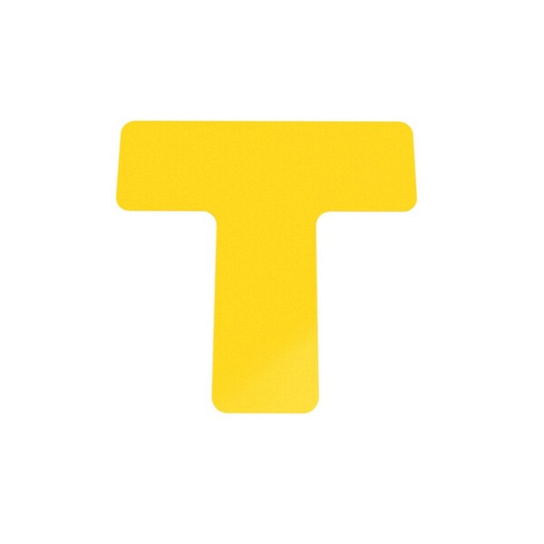 Safetytac SafetyTac Tfts (Rounded) - Yellow, 25-Pack, 6in x 6in x 2in STT601 - main