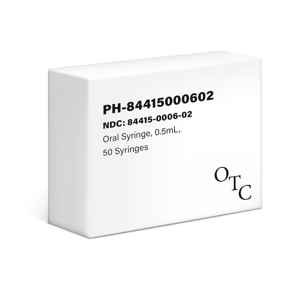 Generic Sodium Chloride 23.4% Oral Syringe, Clear, 0.5mL, 50PK 09-24681 - main