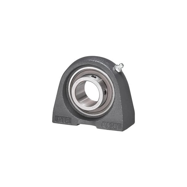 Iptci Pillow Block Bearing, Cast Iron Housing Material, Set Screw, 1 in Dia SBPA205-16G - main