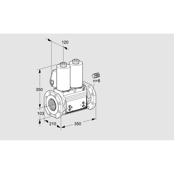 Honeywell Kromschroder VCS8100F05NNWL3B/MPPM/PPPP KS88204911 - main