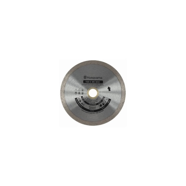 Husqvarna Continuous Rim Circular Saw Blade Tacti-Cut C 4in D X 7/8in S Steel 542761257 - main