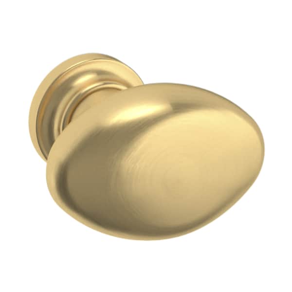Baldwin Cabinet Knobs Lifetime Satin Brass 4910044 - main