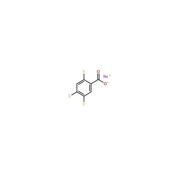 Ak Scientific Sodium 2, 4, 5-trifluorobenzoate (100g), CAS 522651-48-5 Z1833-100g - main